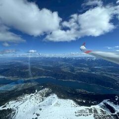 Verortung via Georeferenzierung der Kamera: Aufgenommen in der Nähe von Gemeinde Arriach, 9543, Österreich in 2700 Meter